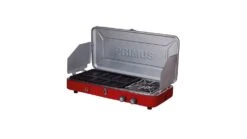 Primus Profile Dual Propane Camping Stove & Grill -Primus opplanet primus profile duo bbq and stove 329285