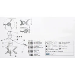Primus MultiFuel III Stove - . -Primus primus mult ifuel iii stove 838089